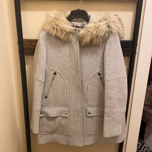 Chateau parka in Italian stadium-cloth wool